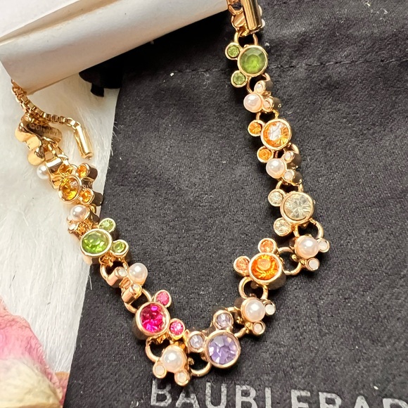BaubleBar Jewelry - New Mickey Mouse Baublebar rhinestone bracelet